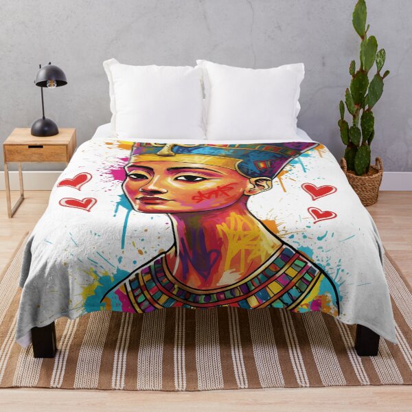 Item preview, Graffiti Queen Nefertiti designed and sold by R-B-Colors.