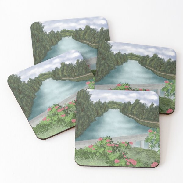Item preview, Lake Lure Bridge Garden designed and sold by Savs_Palette.