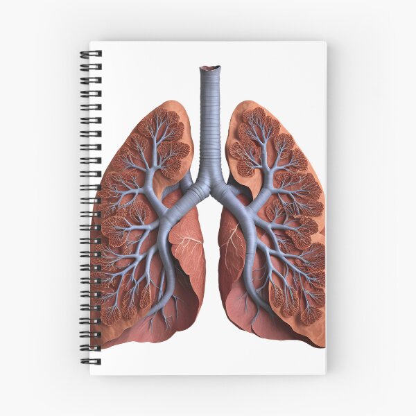 Item preview, Detailed Human Lungs designed and sold by Maldives-Art.