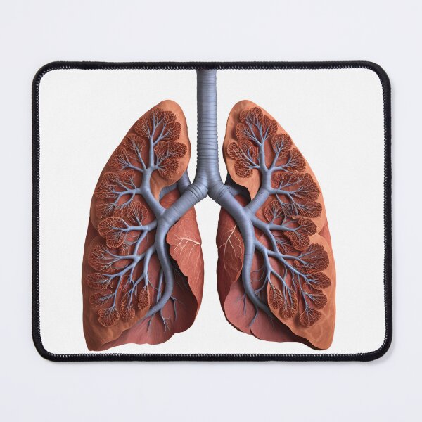 Item preview, Detailed Human Lungs designed and sold by Maldives-Art.