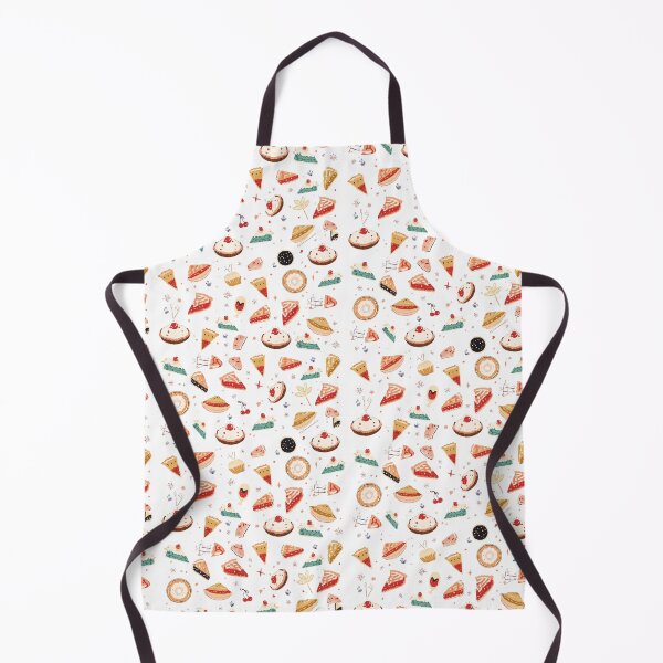 Item preview, Retro 1950s Pie Pattern – Whimsical Vintage Desserts designed and sold by The-HistoryGirl.