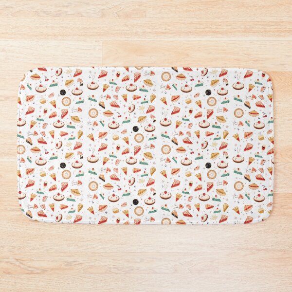 Item preview, Retro 1950s Pie Pattern – Whimsical Vintage Desserts designed and sold by The-HistoryGirl.