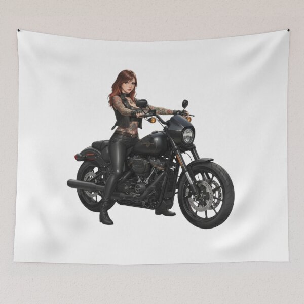 Item preview, "Biker Rebels: The Feminine Elegance" designed and sold by CHRIST5000.