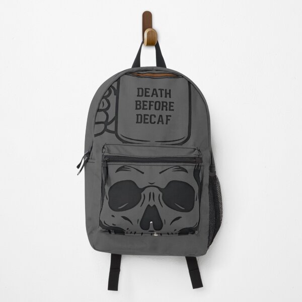 Item preview, Caffeine Death Club Skull Art designed and sold by ChicTrendz.