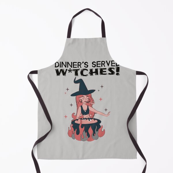 Item preview, DINNER'S SERVED WITCHES! Pink Witch designed and sold by JusTiceT-shirts.