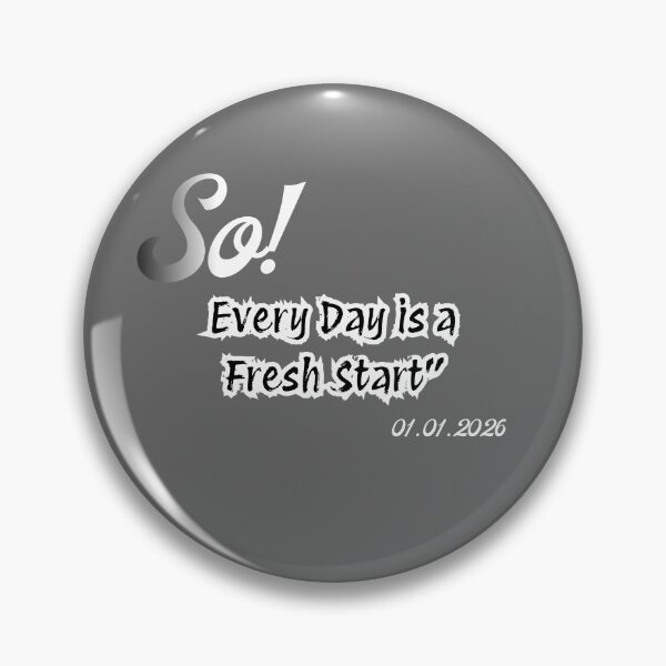 Item preview, Every Day Is A Fresh Start Motivational Mindset designed and sold by LANCEWISEMEDIA.