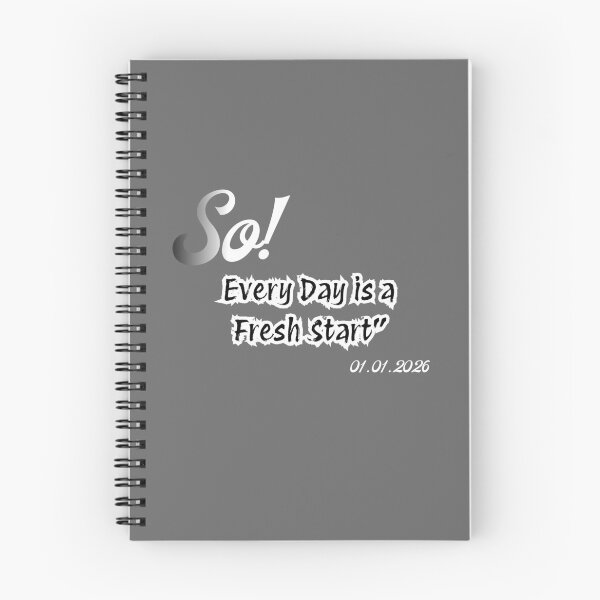 Item preview, Every Day Is A Fresh Start Motivational Mindset designed and sold by LANCEWISEMEDIA.