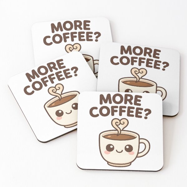 Item preview, More Coffee? designed and sold by 2357 Designs.