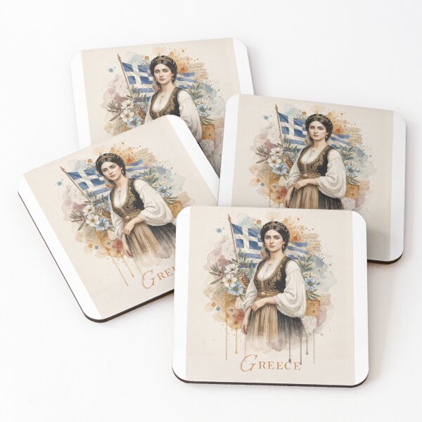 Item preview, Hellenic Muse: A Tribute to Greek Heritage and Feminine Grace designed and sold by ForeverPrintsOK.