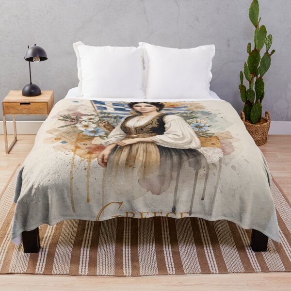 Item preview, Hellenic Muse: A Tribute to Greek Heritage and Feminine Grace designed and sold by ForeverPrintsOK.