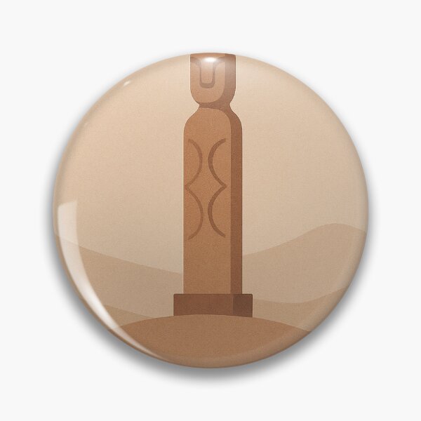 Item preview, Whenua Guardian – Minimalist Māori Pou on the Hill designed and sold by ToiKiri.