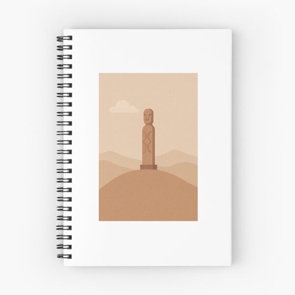 Item preview, Whenua Guardian – Minimalist Māori Pou on the Hill designed and sold by ToiKiri.