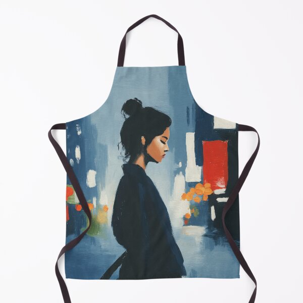 Item preview, Samurai woman in profile designed and sold by ArtHouseNiklas.