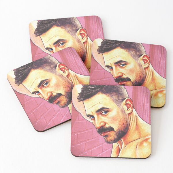 Item preview, Muscle Hunk with Blue Eyes III designed and sold by Hunkyismything.