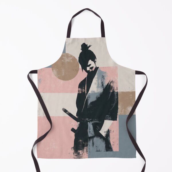 Item preview, Karate warrior with katana designed and sold by ArtHouseNiklas.