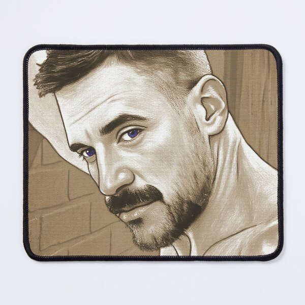 Item preview, Muscle Hunk with Blue Eyes IV designed and sold by Hunkyismything.
