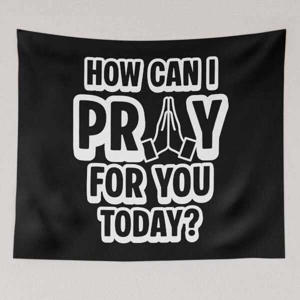 Item preview, How Can I Pray For You Today Christian Prayer designed and sold by DesignbyOla.