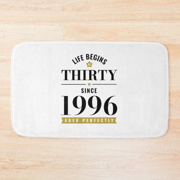 Item preview, 30 Years Old Life Begins At Thirty 1996 30th Birthday designed and sold by CG Studio.