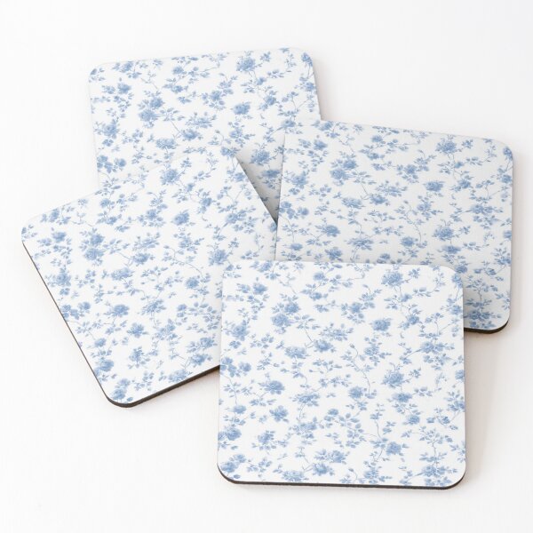 Item preview, Delicate Blue Flowers designed and sold by Inspired Life Creative.