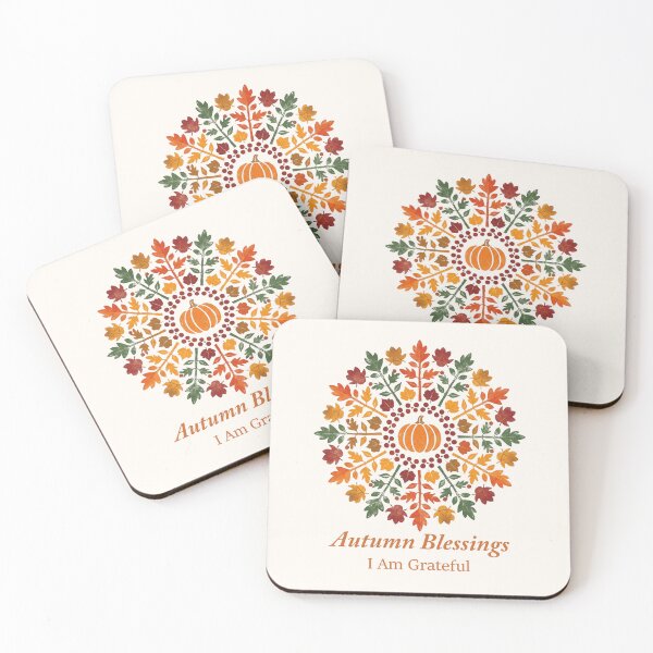 Item preview, Autumn Blessings Mandala – Grateful Pumpkin Fall Shirt, Thanksgiving Season Tee designed and sold by Loving Nature Gifts.