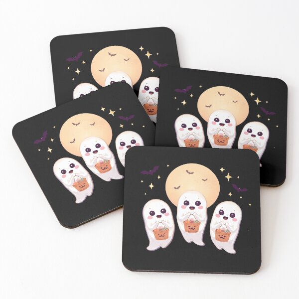 Item preview, Cozy Kawaii Ghosts With Candy And Stars designed and sold by ChicTrendz.