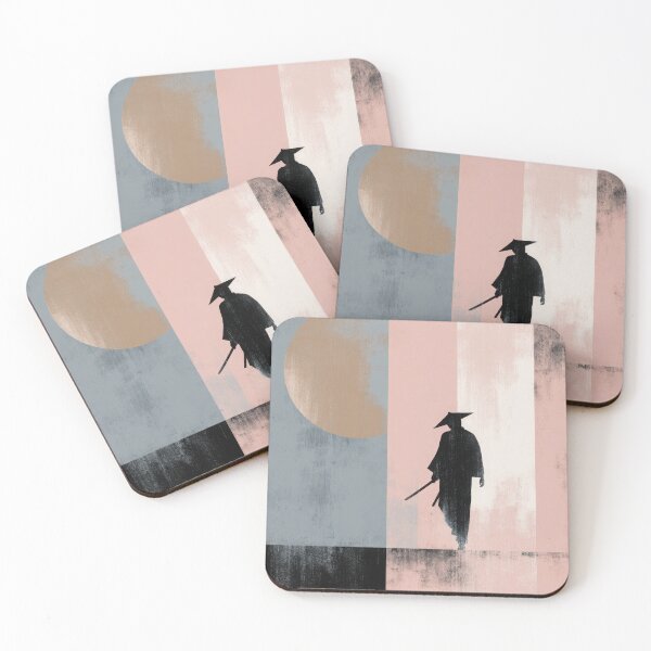 Item preview, Silhouette of a samurai with a sword designed and sold by ArtHouseNiklas.