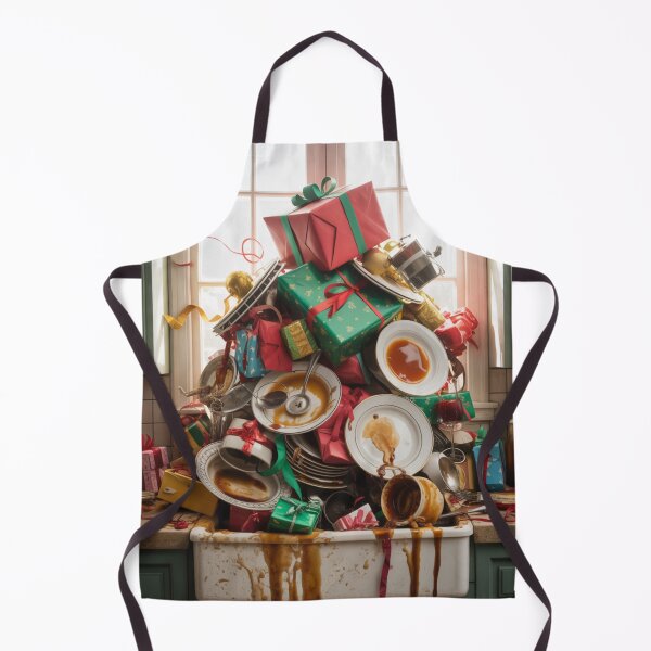 Item preview, Merry Mess Funny Christmas Aftermath Satirical Still Life designed and sold by chattsuede.