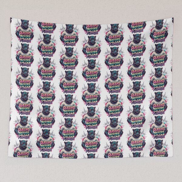 Item preview, Feminist Panther Street Art Quote designed and sold by SholoStudio.