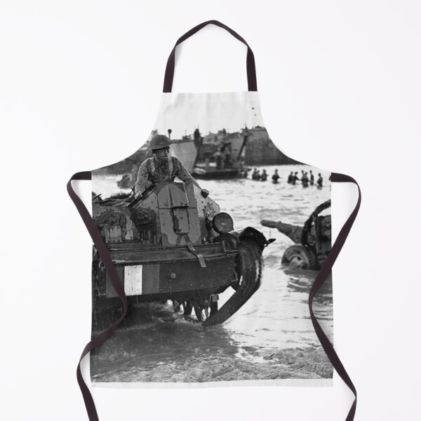 Item preview, A British Universal Carrier Mark I comes ashore during the invasion of Sicily on July 10, 1943. designed and sold by Military Machine History.