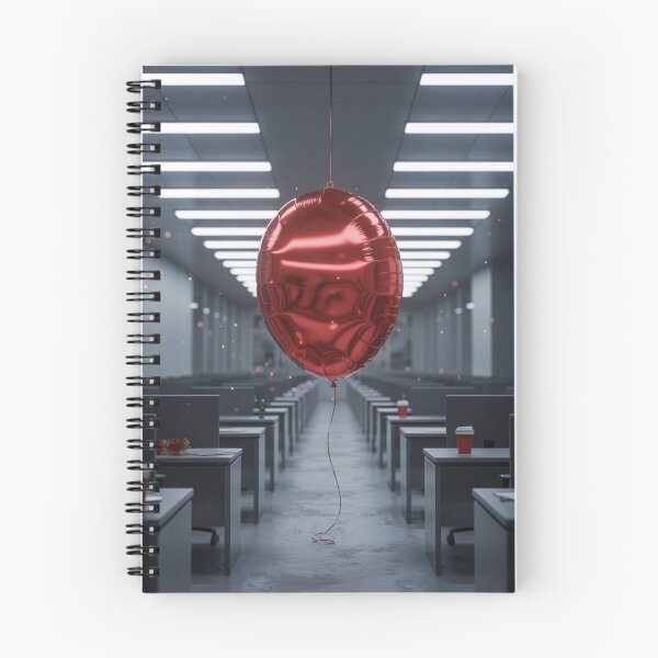 Item preview, Merry and Bright Metallic Red Balloon Festive Minimalist Style designed and sold by chattsuede.
