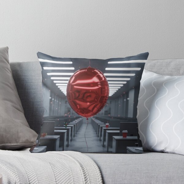 Item preview, Merry and Bright Metallic Red Balloon Festive Minimalist Style designed and sold by chattsuede.