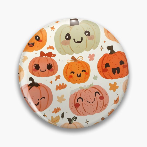 Item preview, Charming Pumpkin Scatter: Cute Fall Harvest Halloween Terracota Pie Banana designed and sold by MoonlitDoodles1.