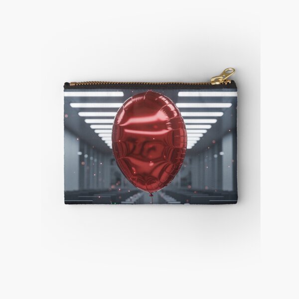 Item preview, Merry and Bright Metallic Red Balloon Festive Minimalist Style designed and sold by chattsuede.