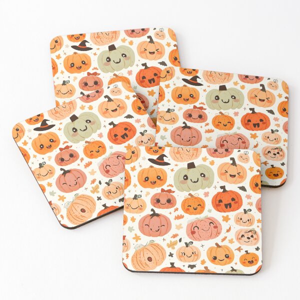Item preview, Charming Pumpkin Scatter: Cute Fall Harvest Halloween Terracota Pie Banana designed and sold by MoonlitDoodles1.