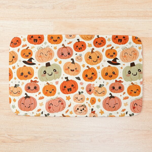 Item preview, Charming Pumpkin Scatter: Cute Fall Harvest Halloween Terracota Pie Banana designed and sold by MoonlitDoodles1.