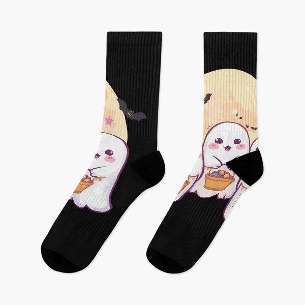 Item preview, Adorable Ghost Trio In Soft Pastel Night designed and sold by ChicTrendz.