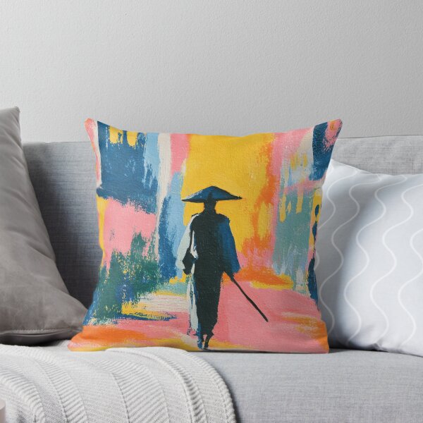 Item preview, Lonely Samurai on a Colorful Trail designed and sold by ArtHouseNiklas.