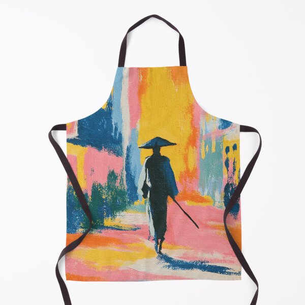 Item preview, Lonely Samurai on a Colorful Trail designed and sold by ArtHouseNiklas.