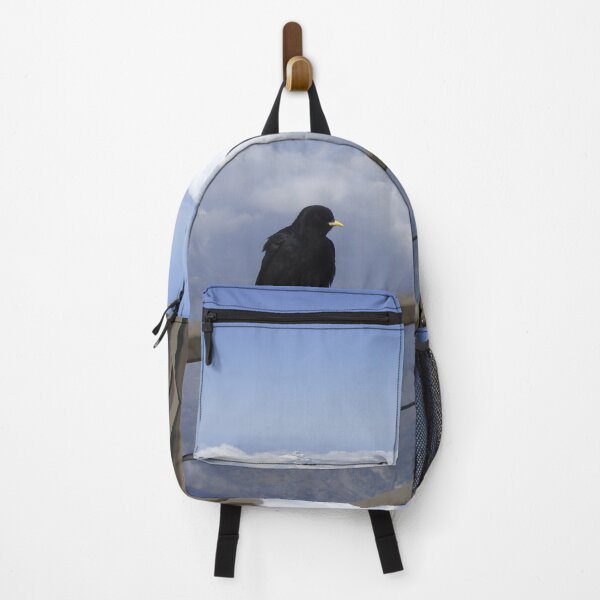 Item preview, Alpine Choughs top of Aiguille Du Midi tram designed and sold by fungus50.