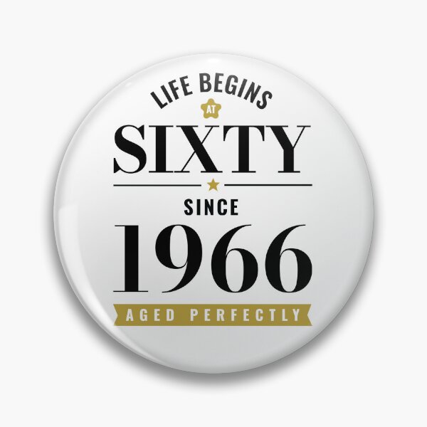 Item preview, 60 Years Old Life Begins At Sixty 1966 60th Birthday designed and sold by CG Studio.