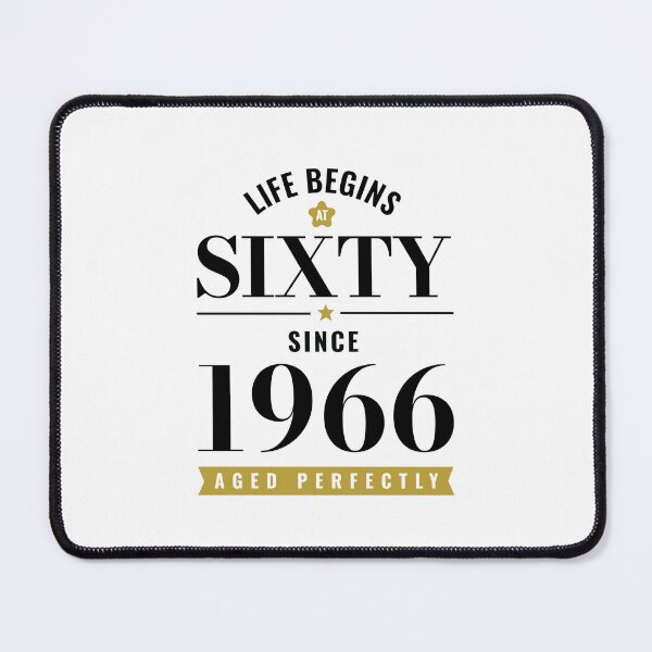 Item preview, 60 Years Old Life Begins At Sixty 1966 60th Birthday designed and sold by CG Studio.
