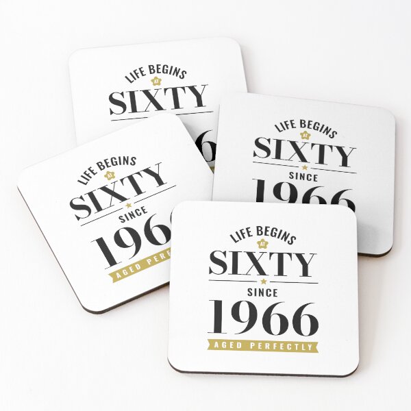 Item preview, 60 Years Old Life Begins At Sixty 1966 60th Birthday designed and sold by CG Studio.
