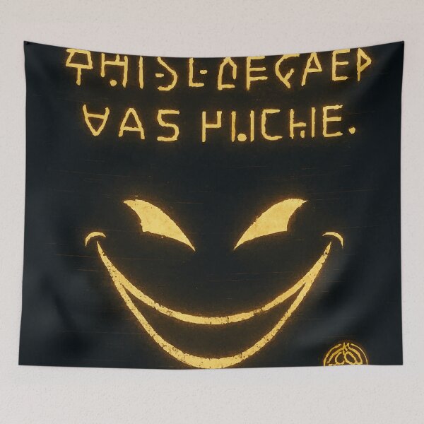 Item preview, Glowing Symbols and Jester’s Grin designed and sold by AbstractAnom.