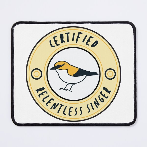Item preview, Certified Relentless Singer designed and sold by Megswest.