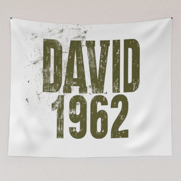 Item preview, David 1962 – Vintage Birthday Edition designed and sold by AlexLineArt.
