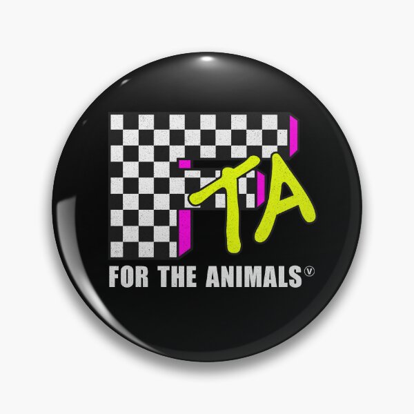 Item preview, For The Animals | Retro 90s Music Vegan | Nostalgic Pop Culture Design designed and sold by VegancoreGoods.