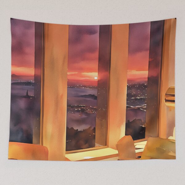 Item preview, Windows Ablaze designed and sold by RCWatercolours.