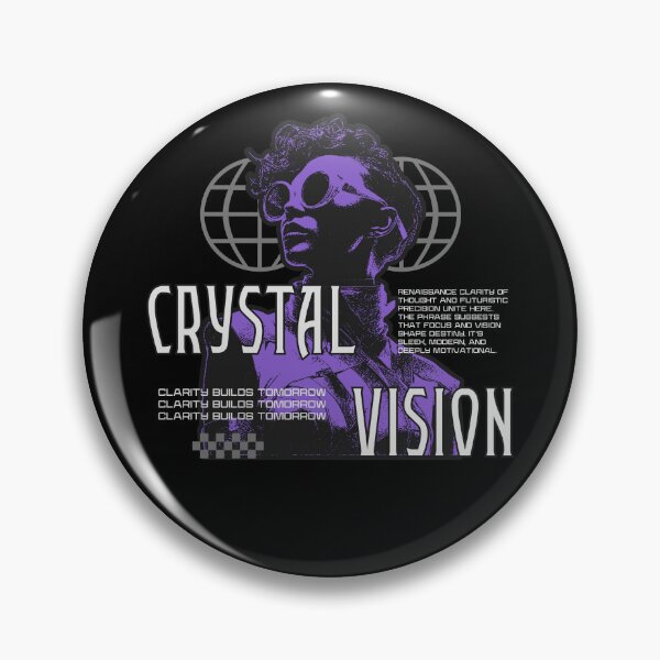 Item preview, Crystal Vision Modern Futuristic Art designed and sold by ArtLabCreations.