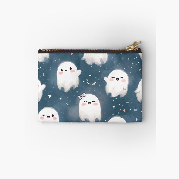 Item preview, Sweet Ghostly Flight: Soft Blue Midnight Spirits Ghostly Poltergeist Friendly designed and sold by MoonlitDoodles1.