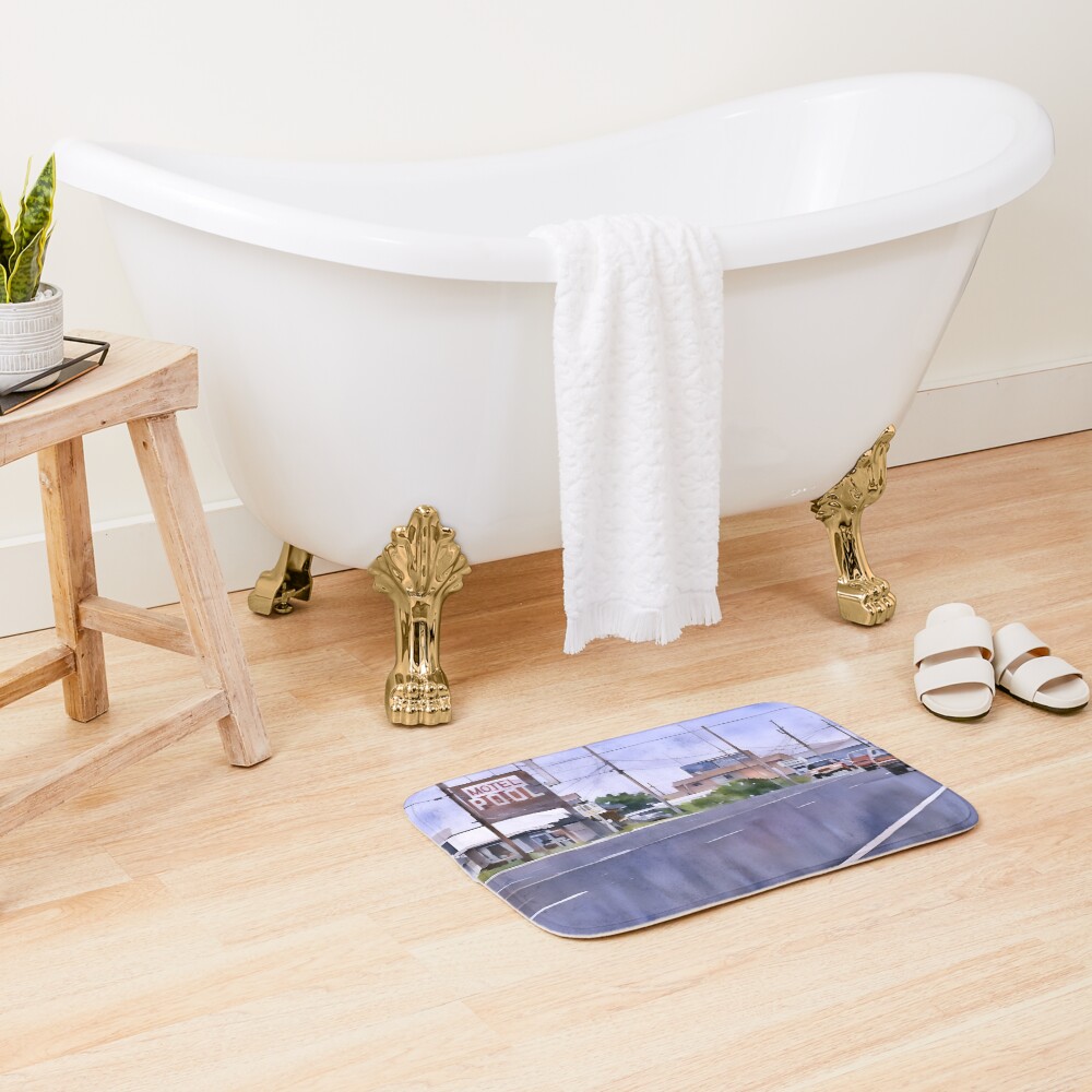 Item preview, Bath Mat designed and sold by RCWatercolours.